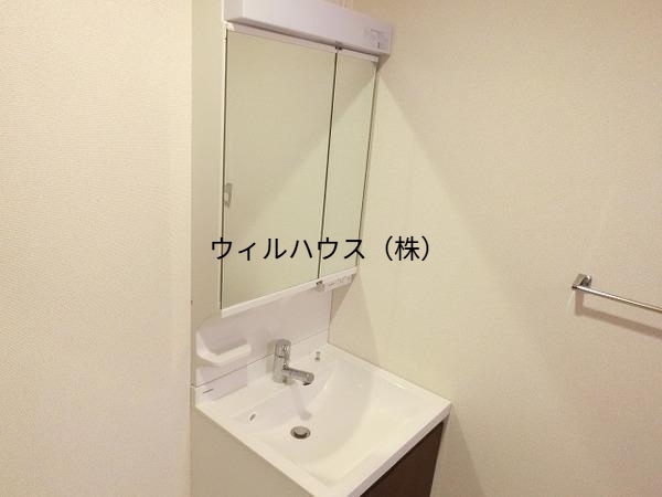 洗面設備　独立洗面台！