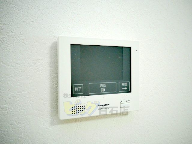 セキュリティ　モニター付きインターホン完備しています♪