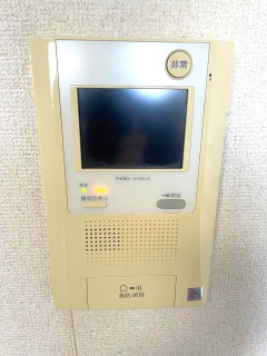 セキュリティ　モニター付きインターホンです