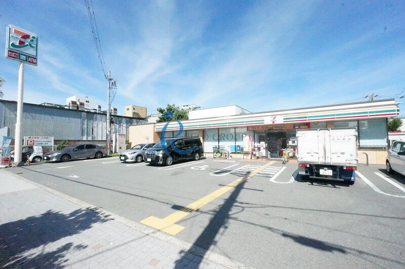 コンビニ　セブンイレブン大阪今川8丁目店（コンビニ）まで600m