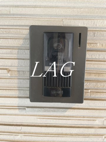 セキュリティ　モニター付きインターフォンです。