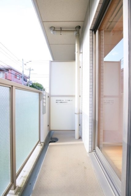 バルコニー　パレステュディオときわ台　板橋区常盤台２