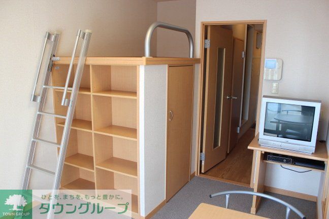 収納　使いやすくて機能的なワンルームタイプ (写真は２Ｆ居室です)