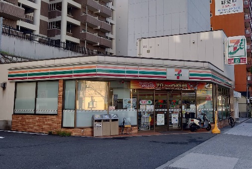 コンビニ　セブンイレブン 大阪玉造2丁目店（コンビニ）まで183m