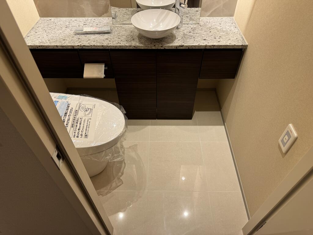 パークハウス赤坂氷川のトイレ写真