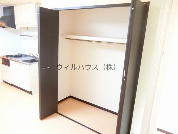 収納　クローゼット！