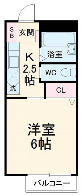 GrandchariotA棟の間取り写真