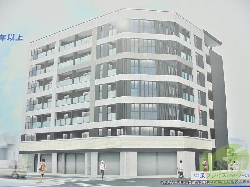 建物外観　茨木市西中条町「中条プレイス」