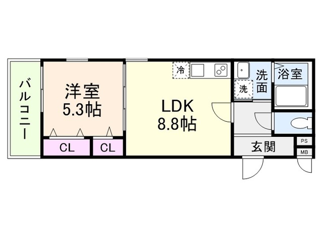 地下鉄谷町線 駒川中野駅 徒歩10分 3階建 新築の間取り写真
