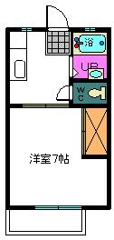 ヒルズアクレイムの間取り写真