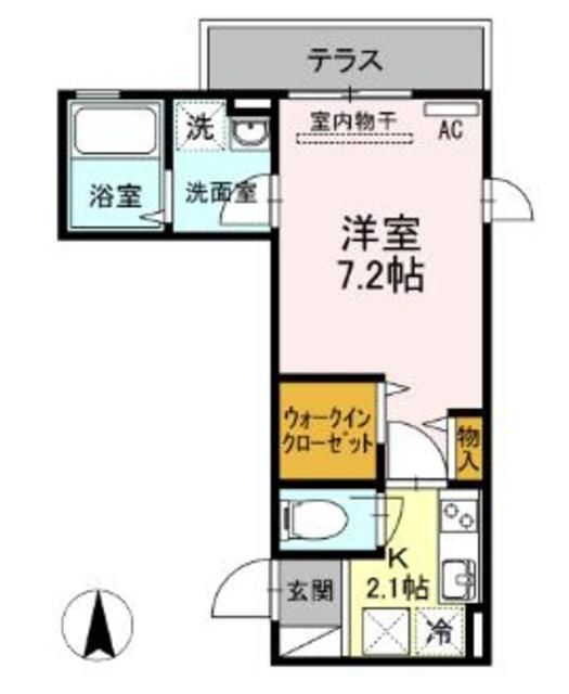 プレリュード池尻の間取り写真