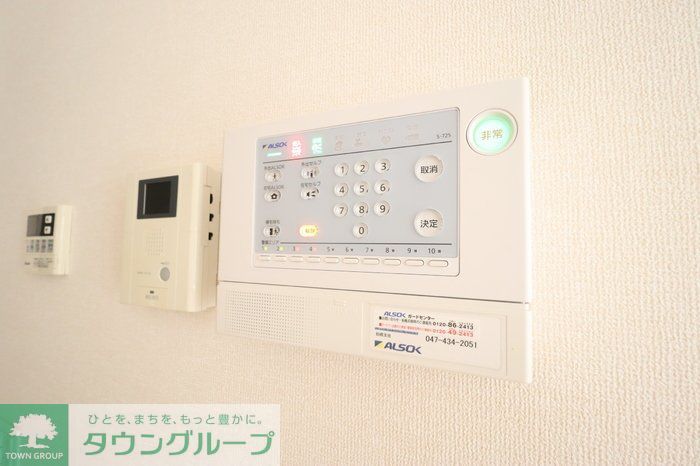 セキュリティ　別号室参考写真です