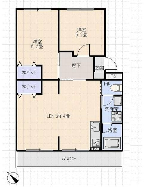 北柏シティハイツの間取り写真
