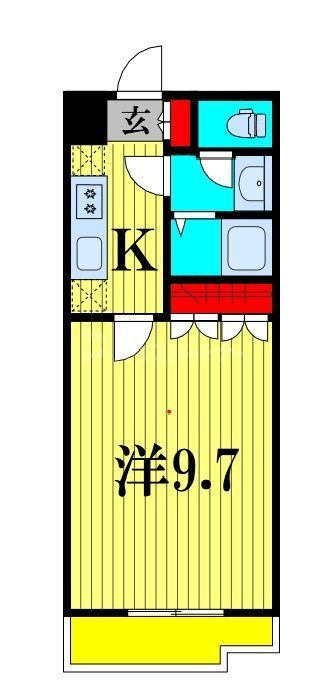 グリーンヒルズの間取り写真