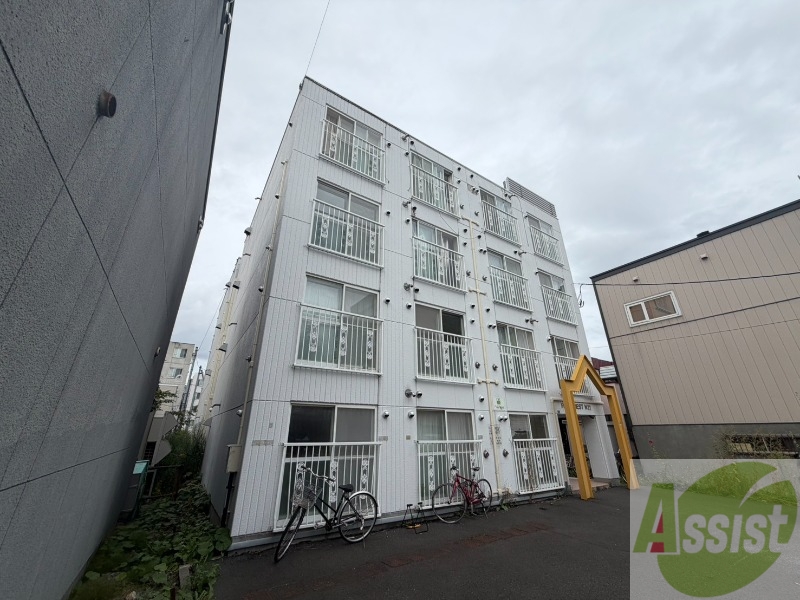 建物外観　札幌市北区北２１条西「ＦＩＮＥＣＲＥＳＴＮ２１」
