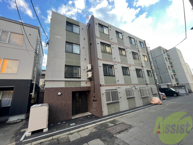 建物外観　札幌市北区北３２条西「ｓｔｉｎｇｒａｙ３２」