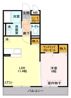 D-room西本郷の間取り写真