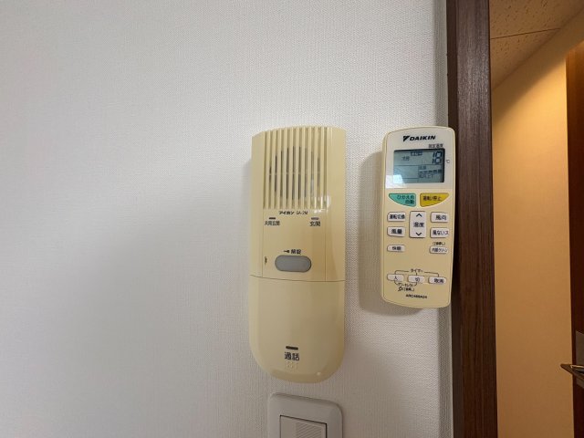 セキュリティ　インターホンです