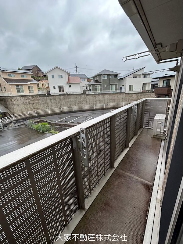 バルコニー　※2階別部屋写真の為イメージ。現況優先です。