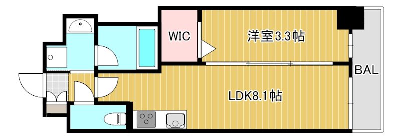 東京メトロ東西線 南行徳駅 徒歩4分 10階建 築1年の間取り写真