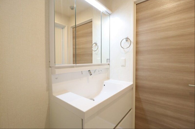 洗面設備　同物件別部屋参考写真