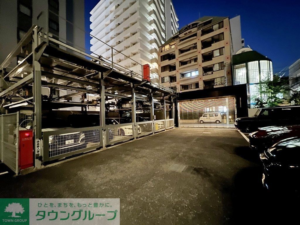 駐車場　眺望