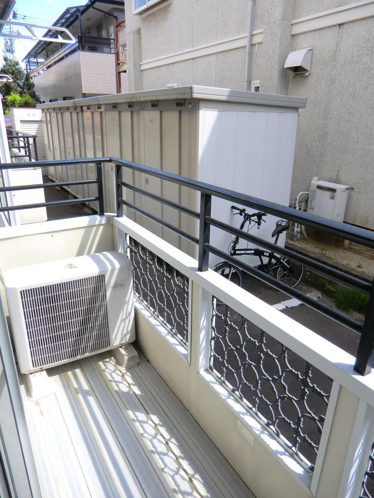 バルコニー　写真は１Ｆ