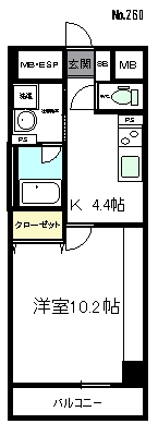 サクラーレの間取り