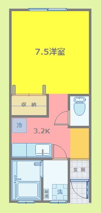 スコッチハウス小柳の間取り