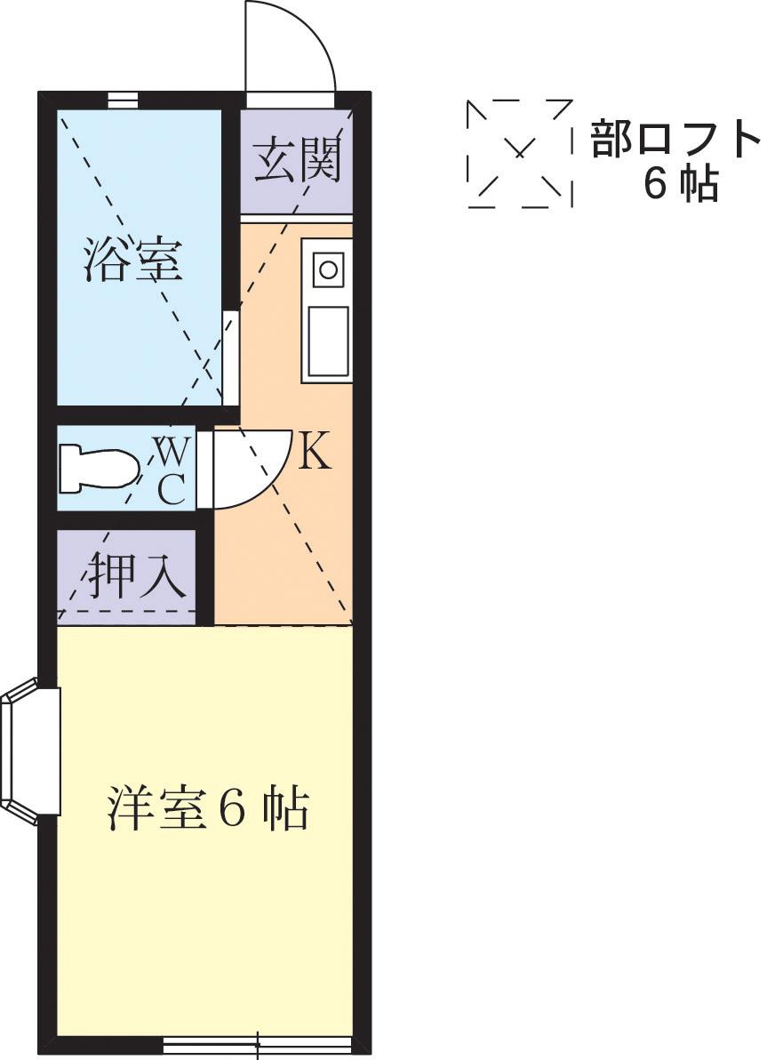 K’s　courtの間取り