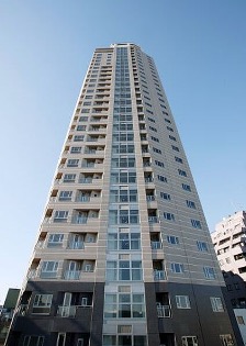 プライムアーバン新宿夏目坂タワーレジデンスの建物外観