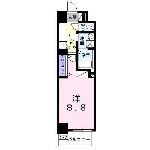 アルカディアIXの間取り