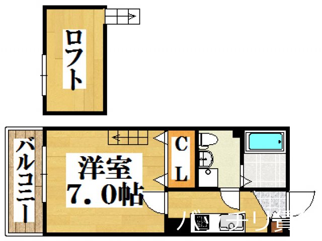 アビタ・トーレ室見の間取り