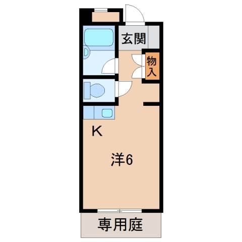 カーサー川口の間取り