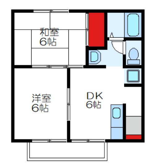 メゾンブランの間取り