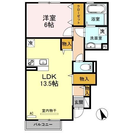 グランドコート　Iの間取り