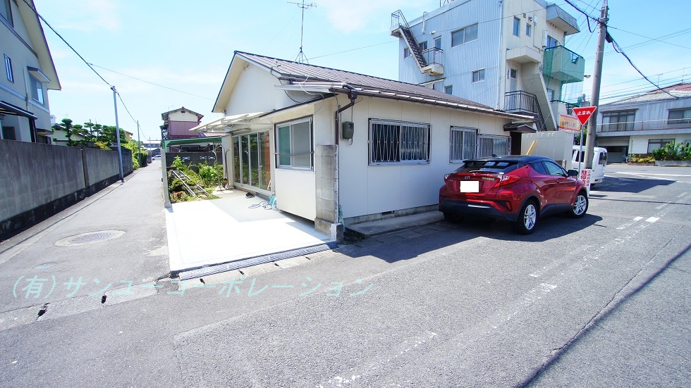 城東町戸建ての建物外観