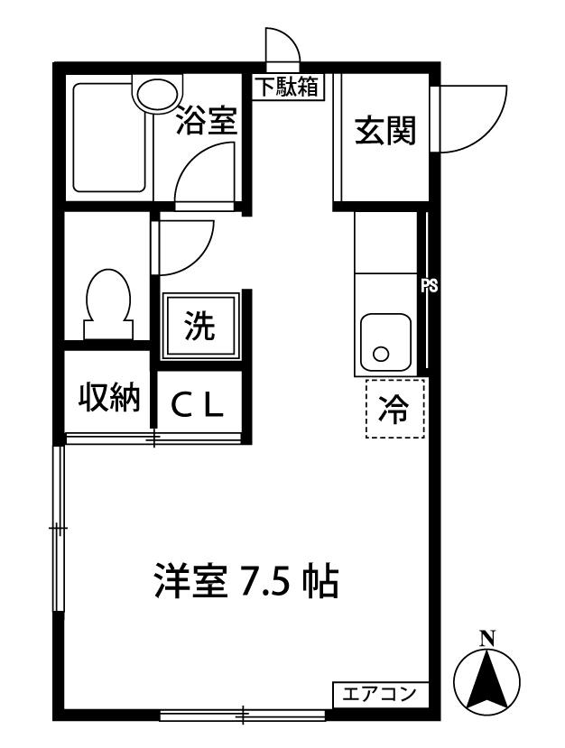 ラボンヌメゾンの間取り