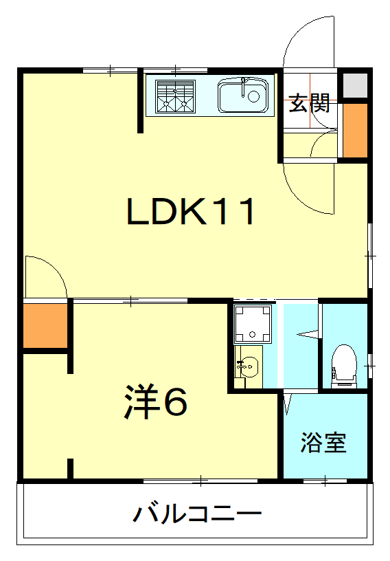 【天池ビルの間取り】