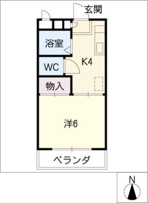 ケントハイツＡ棟の間取り