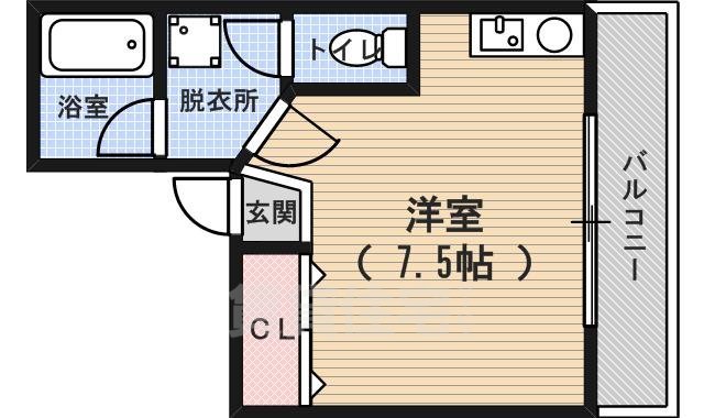 フェアウインド御池の間取り