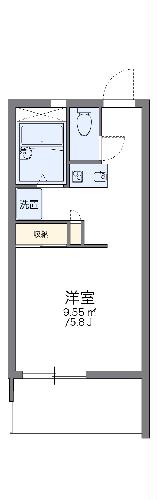 レオパレスＴＳＵＫＩＪＩの間取り