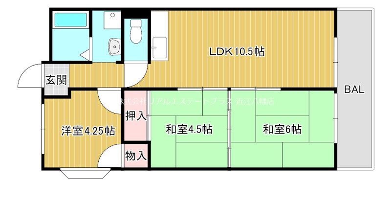 彦根ガーデンハイツの間取り