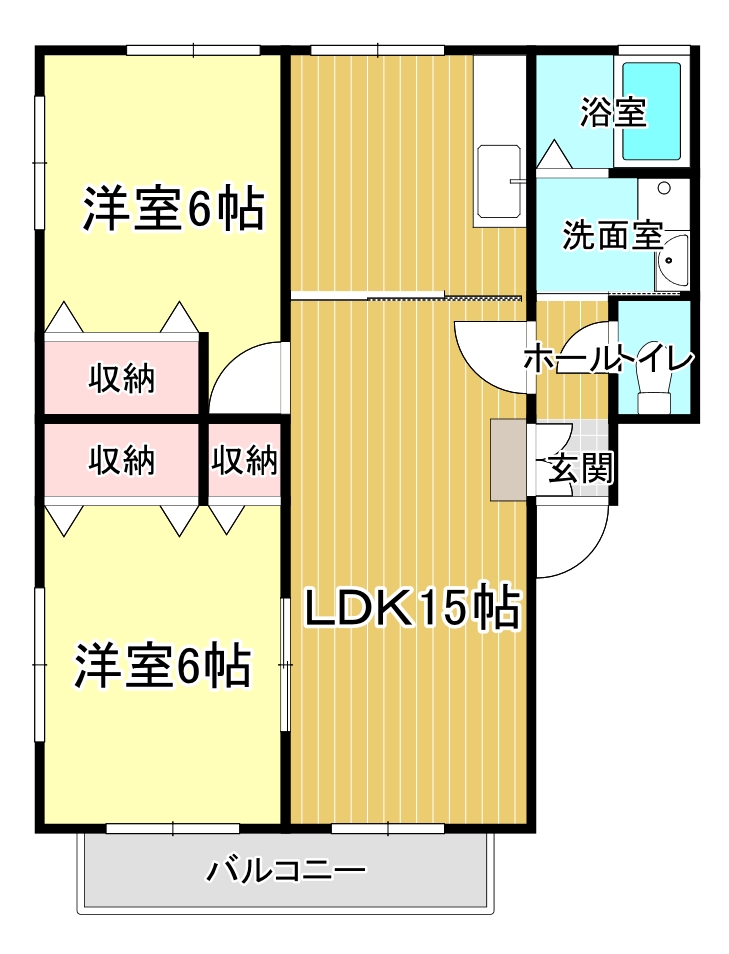 ボルベールの間取り