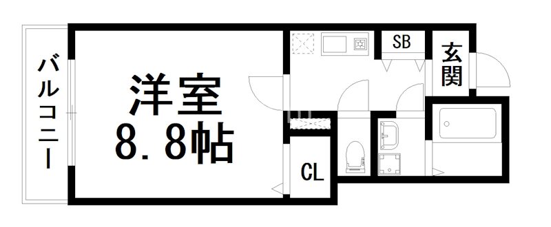 フォルトゥーナ新町の間取り