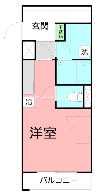 エクレールアクシスの間取り