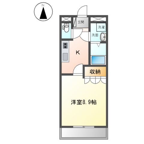 パストラル南条の間取り