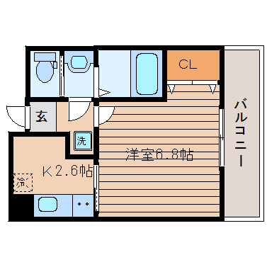 HF仙台レジデンスEASTの間取り