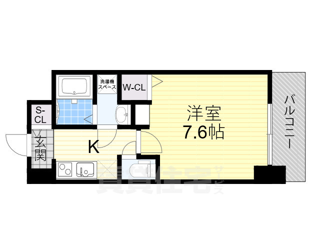 ベイサイドパークOSAKAノースレジデンシスの間取り