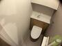 トイレ　温水洗浄便座付きのトイレは、利用しやすいですね。